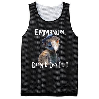 Emmanuel DonT Do It Funny Viral Emu Mesh Reversible Basketball Jersey Tank