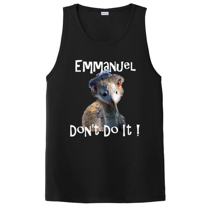 Emmanuel DonT Do It Funny Viral Emu PosiCharge Competitor Tank