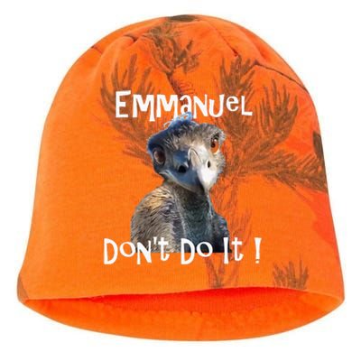 Emmanuel DonT Do It Funny Viral Emu Kati - Camo Knit Beanie