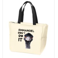 Emmanuel DonT Do It Viral Emu Zip Tote Bag
