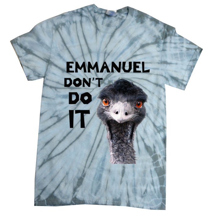 Emmanuel DonT Do It Viral Emu Tie-Dye T-Shirt
