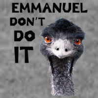 Emmanuel DonT Do It Viral Emu Tall Sweatshirt