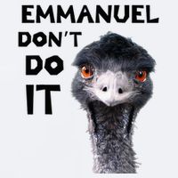 Emmanuel DonT Do It Viral Emu Sueded Cloud Jersey T-Shirt