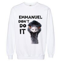 Emmanuel DonT Do It Viral Emu Garment-Dyed Sweatshirt