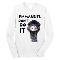 Emmanuel DonT Do It Viral Emu Long Sleeve Shirt