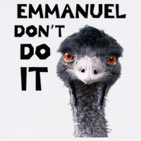 Emmanuel DonT Do It Viral Emu Apron