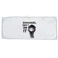 Emmanuel DonT Do It Viral Emu Large Microfiber Waffle Golf Towel