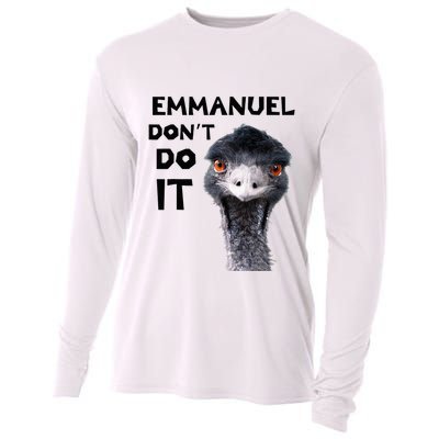 Emmanuel DonT Do It Viral Emu Cooling Performance Long Sleeve Crew