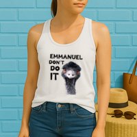 Emmanuel DonT Do It Viral Emu Womens Tank Top