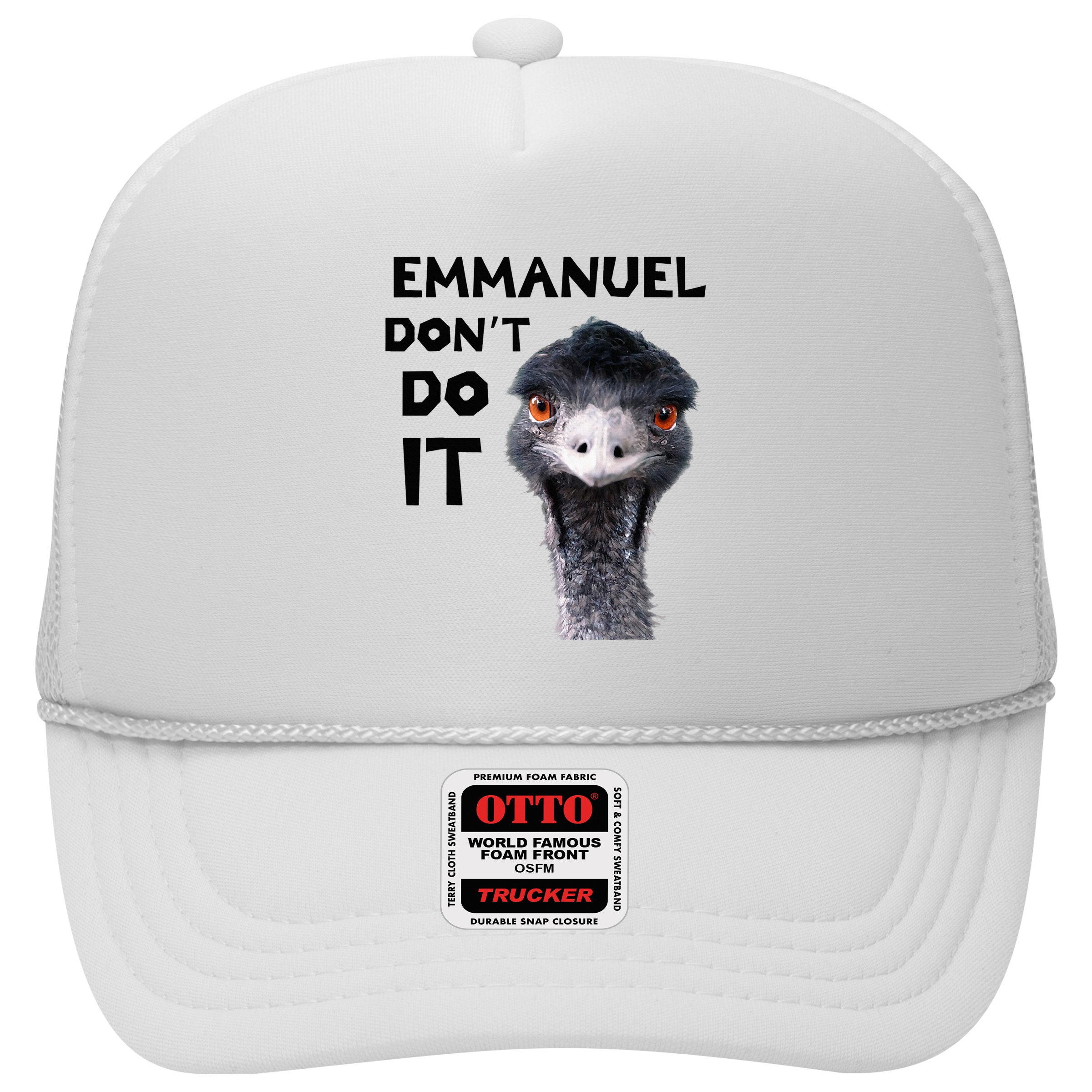 Emmanuel DonT Do It Viral Emu Hat