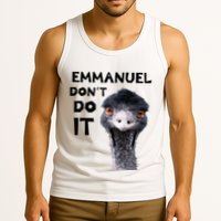 Emmanuel DonT Do It Viral Emu Tank Top