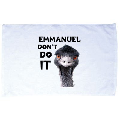 Emmanuel DonT Do It Viral Emu Microfiber Hand Towel