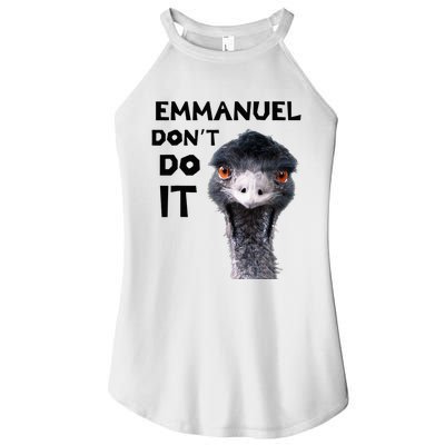 Emmanuel DonT Do It Viral Emu Women’s Perfect Tri Rocker Tank