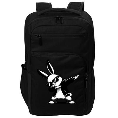 Easter Day Dabbing Bunny Rabbit Hip Hop Easter Baket Impact Tech Backpack