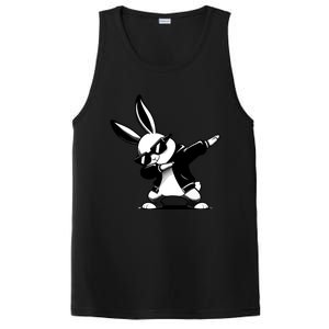 Easter Day Dabbing Bunny Rabbit Hip Hop Easter Baket PosiCharge Competitor Tank