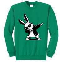 Easter Day Dabbing Bunny Rabbit Hip Hop Easter Baket Sweatshirt