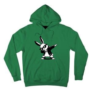 Easter Day Dabbing Bunny Rabbit Hip Hop Easter Baket Tall Hoodie