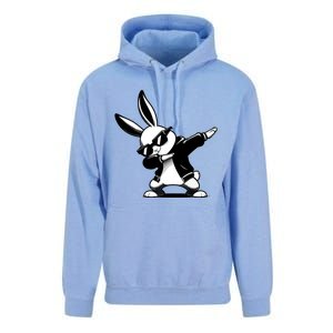 Easter Day Dabbing Bunny Rabbit Hip Hop Easter Baket Unisex Surf Hoodie