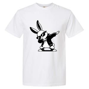 Easter Day Dabbing Bunny Rabbit Hip Hop Easter Baket Garment-Dyed Heavyweight T-Shirt