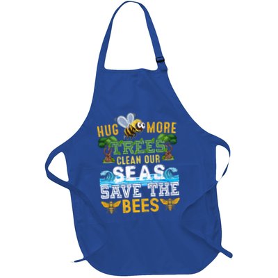 Earth Day Design Hug More Trees Clean Our Seas Save The Bees Gift Apron