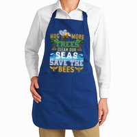 Earth Day Design Hug More Trees Clean Our Seas Save The Bees Gift Apron