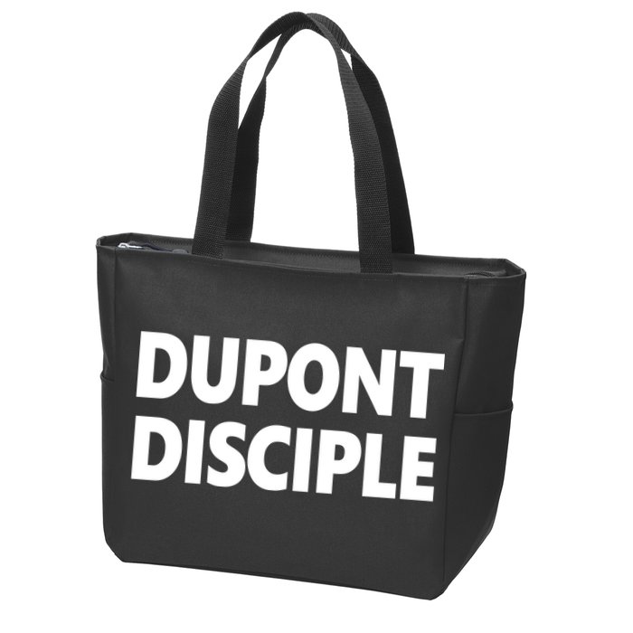 Entrapranure Dupont Disciple Zip Tote Bag