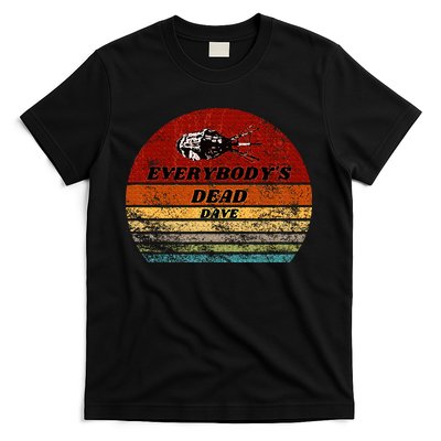 EverybodyS Dead Dave Retro Sunset Holly Red Dwarf T-Shirt