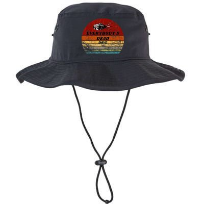 EverybodyS Dead Dave Retro Sunset Holly Red Dwarf Bucket Hat