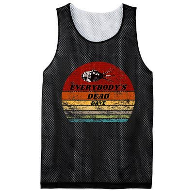 EverybodyS Dead Dave Retro Sunset Holly Red Dwarf Mesh Reversible Basketball Jersey Tank