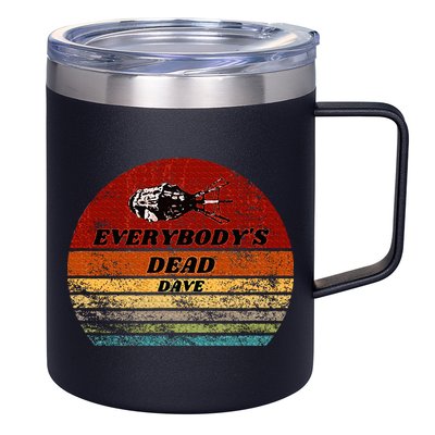 EverybodyS Dead Dave Retro Sunset Holly Red Dwarf 12oz Stainless Steel Coffee Mug