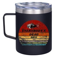 EverybodyS Dead Dave Retro Sunset Holly Red Dwarf 12oz Stainless Steel Coffee Mug