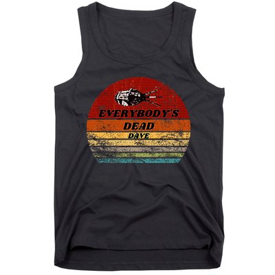 EverybodyS Dead Dave Retro Sunset Holly Red Dwarf Tank Top