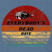 EverybodyS Dead Dave Retro Sunset Holly Red Dwarf Garment-Dyed Sweatshirt