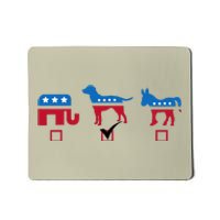 Elephant Dog Donkey Choose My Dog Would Do A Better Job Mousepad