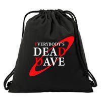 EverybodyS Dead Dave Red Dwarf Holly Drawstring Bag