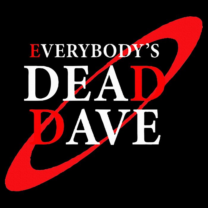 EverybodyS Dead Dave Red Dwarf Holly Drawstring Bag
