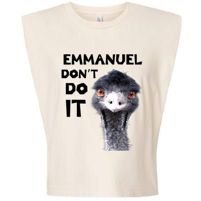 Emmanuel Don't Do It Viral Emu Garment-Dyed Women's Muscle Tee