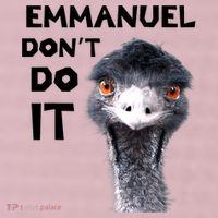 Emmanuel Don't Do It Viral Emu 25L Jumbo Tote