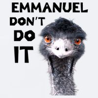Emmanuel Don't Do It Viral Emu Sueded Cloud Jersey T-Shirt