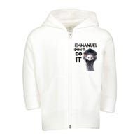 Emmanuel Don't Do It Viral Emu Toddler Zip Fleece Hoodie