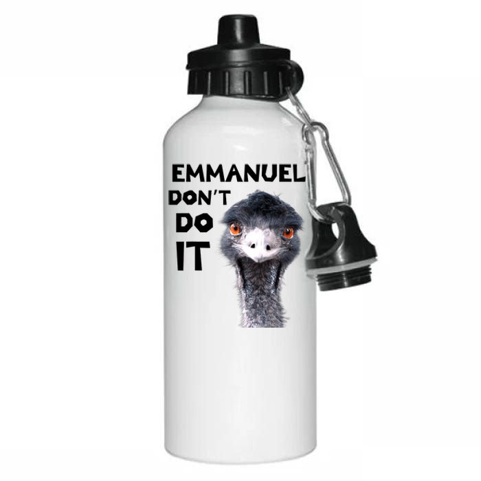 Emmanuel Don't Do It Viral Emu Aluminum Water Bottle