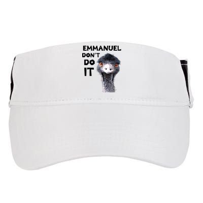 Emmanuel Don't Do It Viral Emu Adult Drive Performance Visor