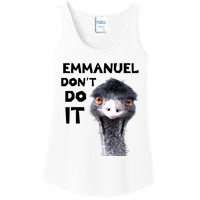 Emmanuel Don't Do It Viral Emu Ladies Essential Tank