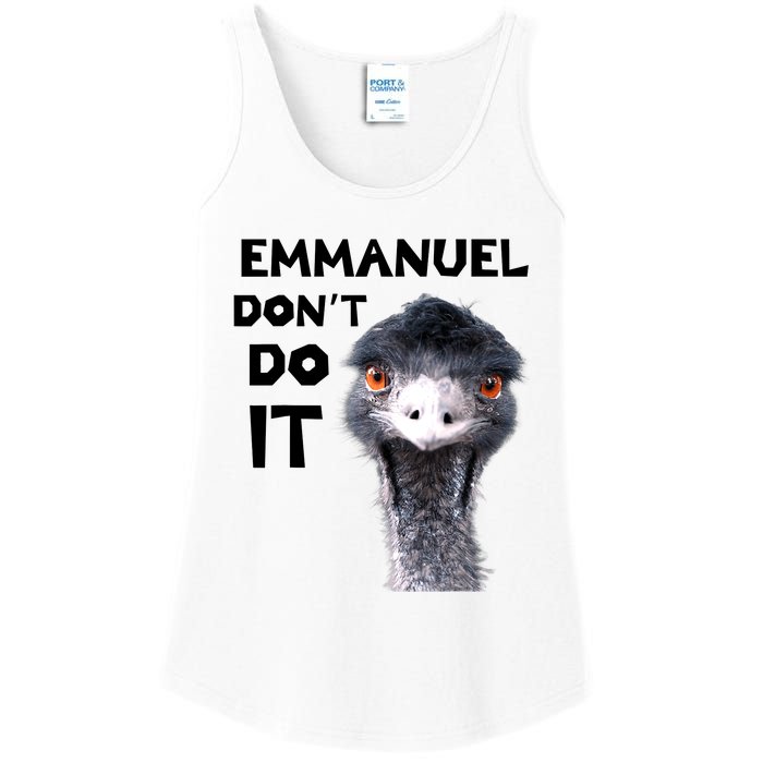 Emmanuel Don't Do It Viral Emu Ladies Essential Tank