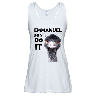 Emmanuel Don't Do It Viral Emu Ladies Essential Flowy Tank