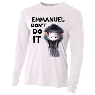 Emmanuel Don't Do It Viral Emu Cooling Performance Long Sleeve Crew