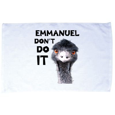 Emmanuel Don't Do It Viral Emu Microfiber Hand Towel