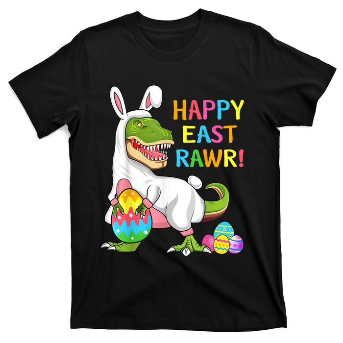 Easter Day Dinosaur Funny Happy Eastrawr T Rex Easter T-Shirt