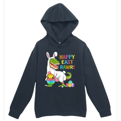 Easter Day Dinosaur Funny Happy Eastrawr T Rex Easter Urban Pullover Hoodie