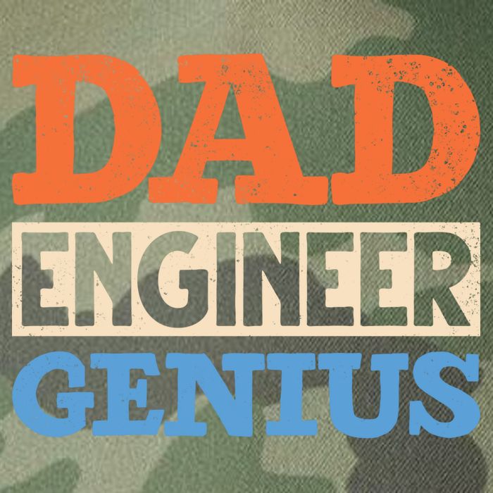 Engineer Dads Dad Engineer Genius Engineering Dad Gift Legacy Tie Dye Trucker Hat